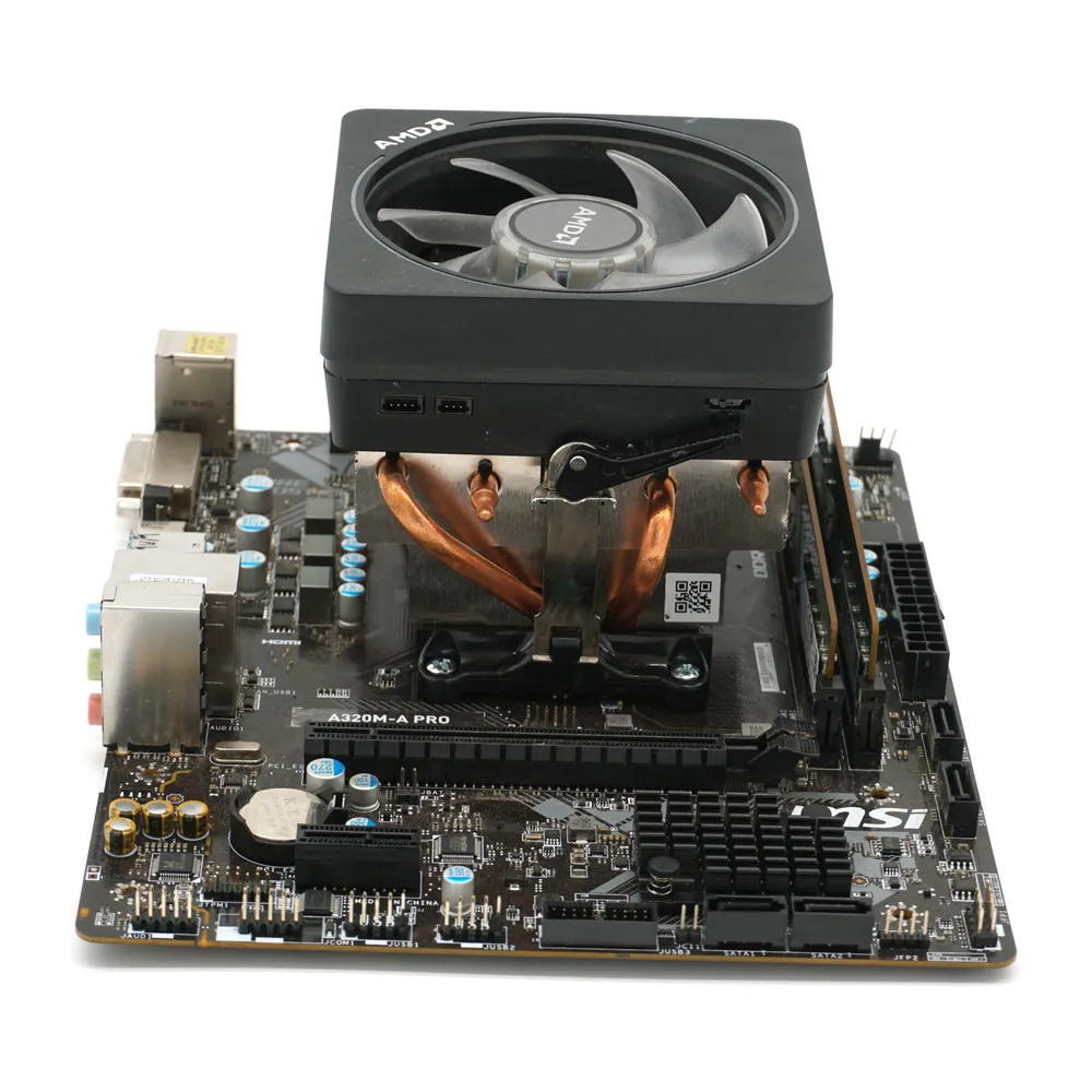 MSI A320M-A PRO + Ryzen 7 2700X, Foto 3 von 5